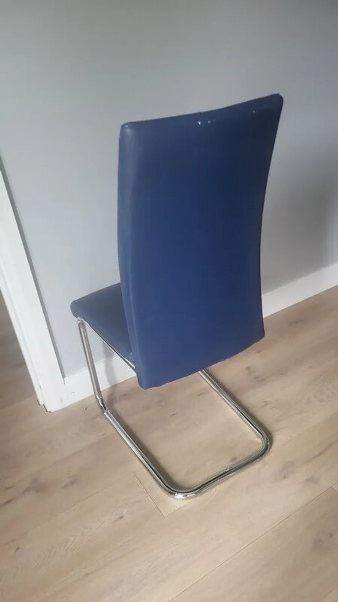 Leather Kitchen Chairs - Image 4