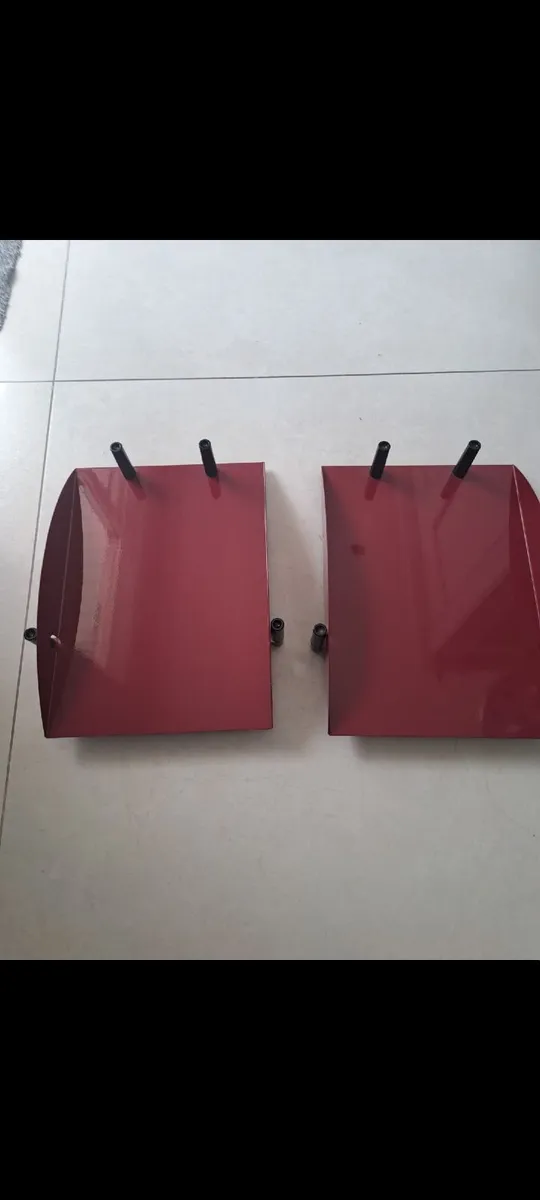 2  NEW metal  letter trays - Image 1