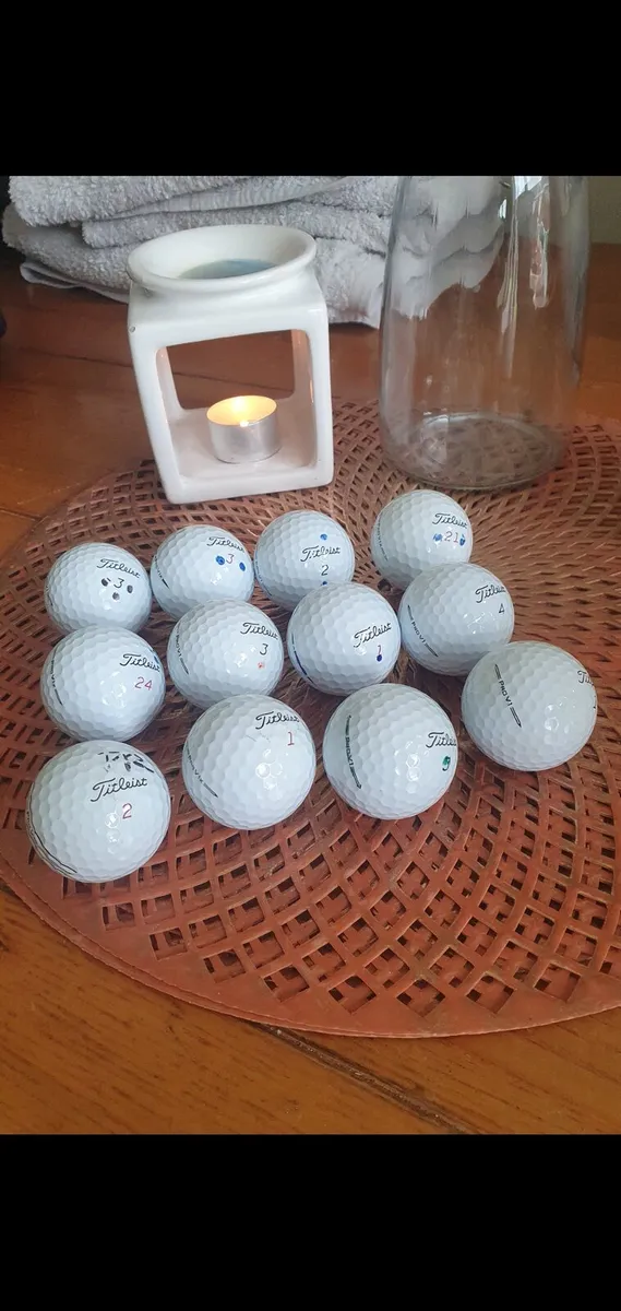 36 GRADE A  TITLEIST PRO VS