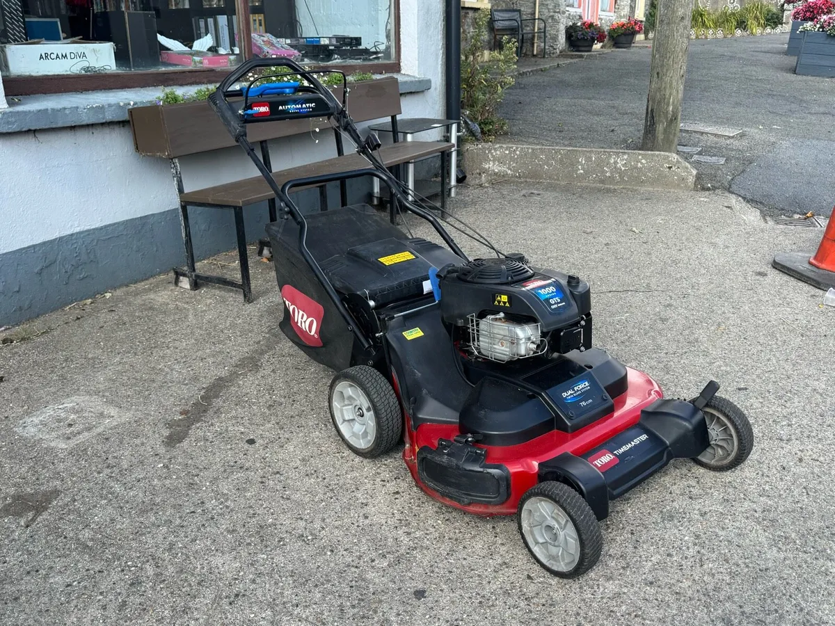 Toro Timemaster1000 Series GTS 76cm Lawnmower - Image 1