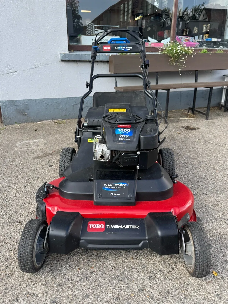 Toro Timemaster1000 Series GTS 76cm Lawnmower - Image 2