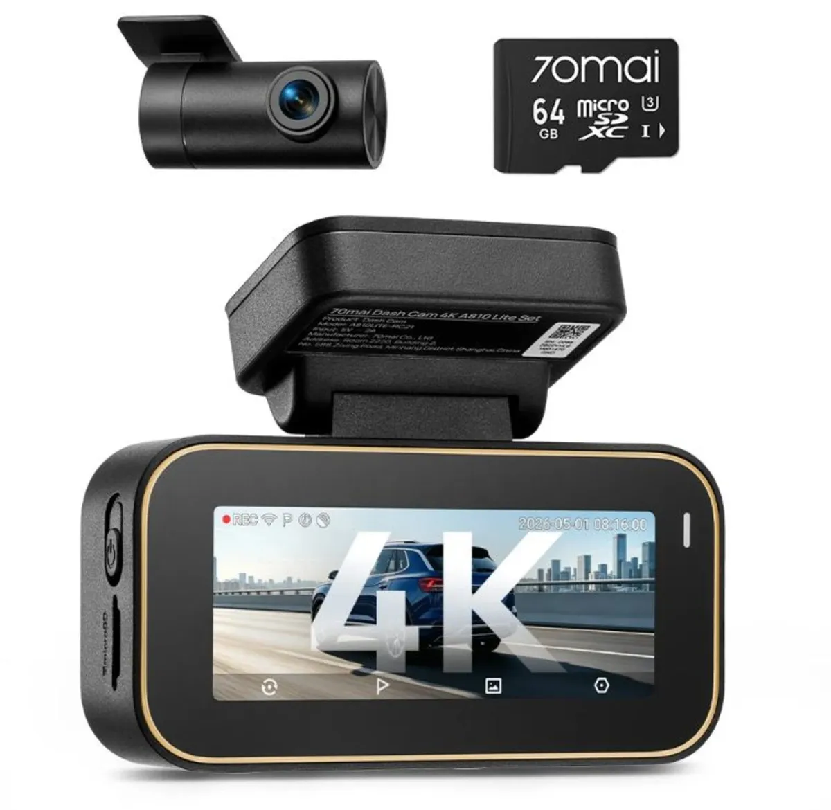 Dashcam 70mai A810 lite *****Brand new****** - Image 1