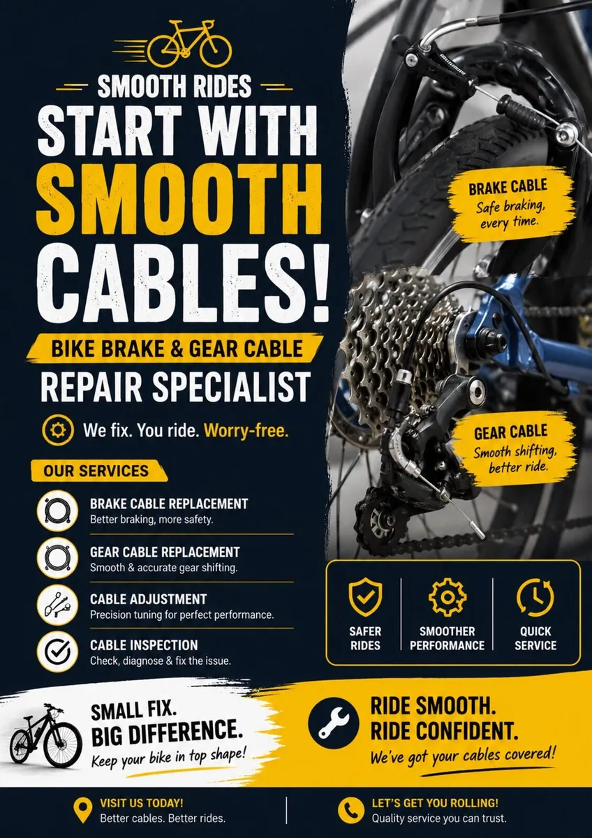 Replacing brake and gear cables read add