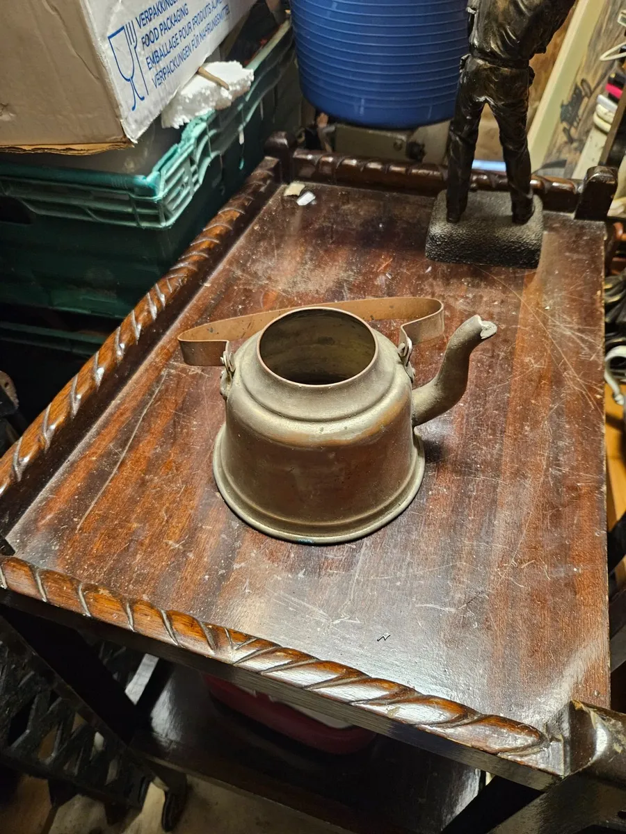Vintage Copper Kettle - Image 1
