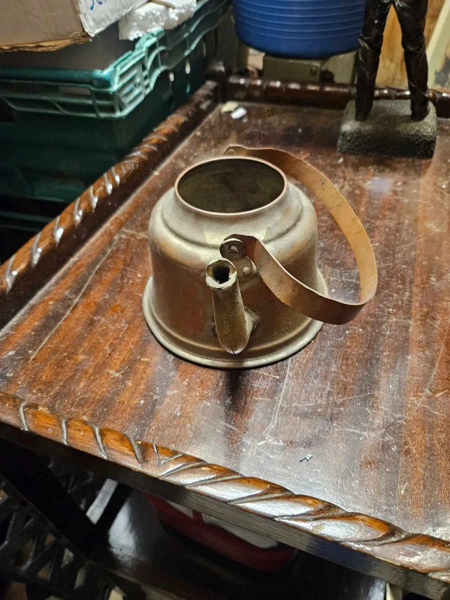 Vintage Copper Kettle - Image 3