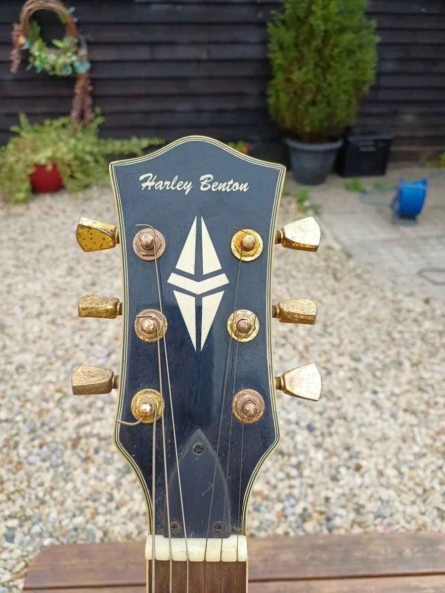 Vintage Harley Benton Guitar & Amplifier - Image 3