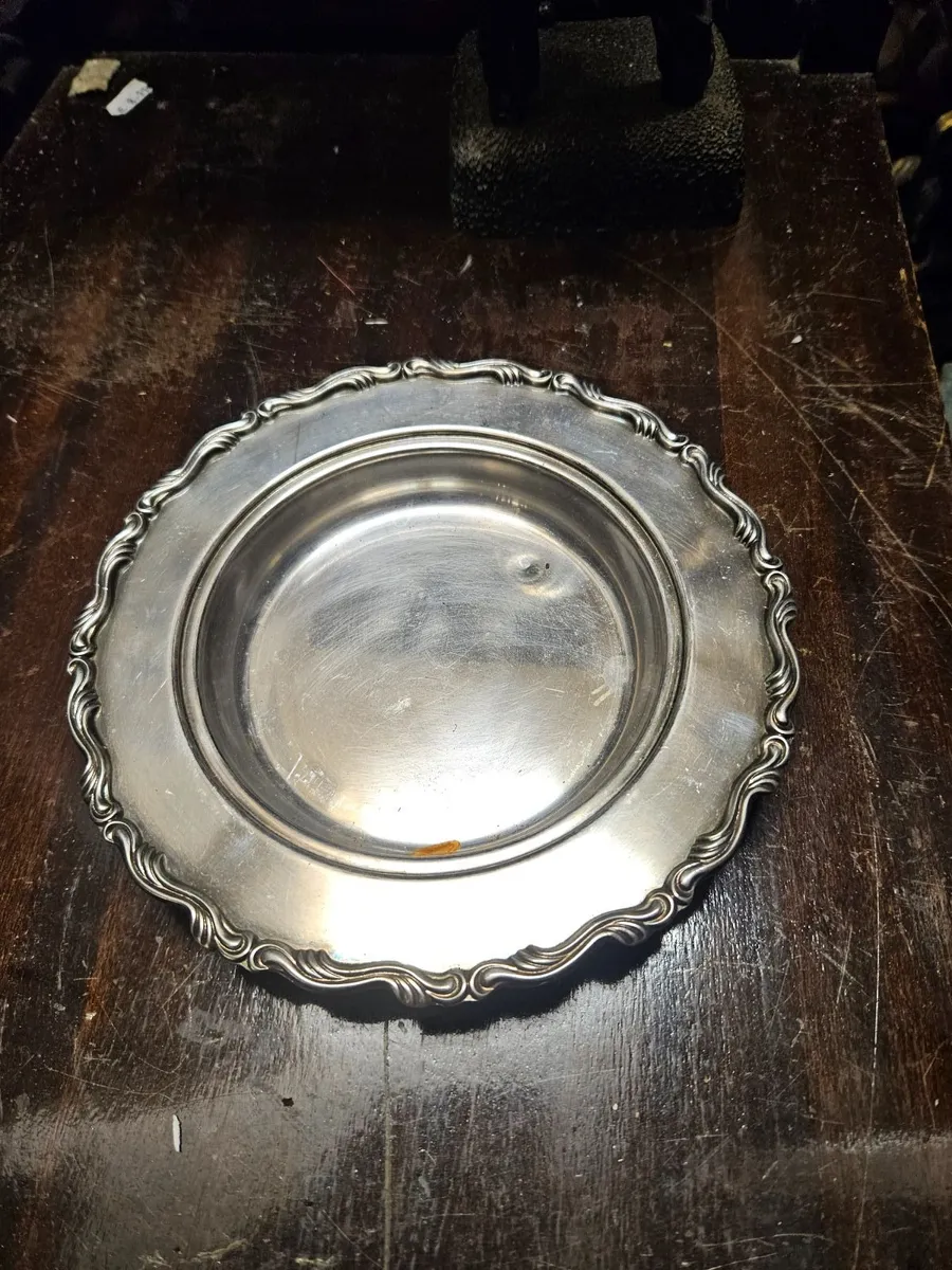 Vintage Silver Plated Dish - Image 4