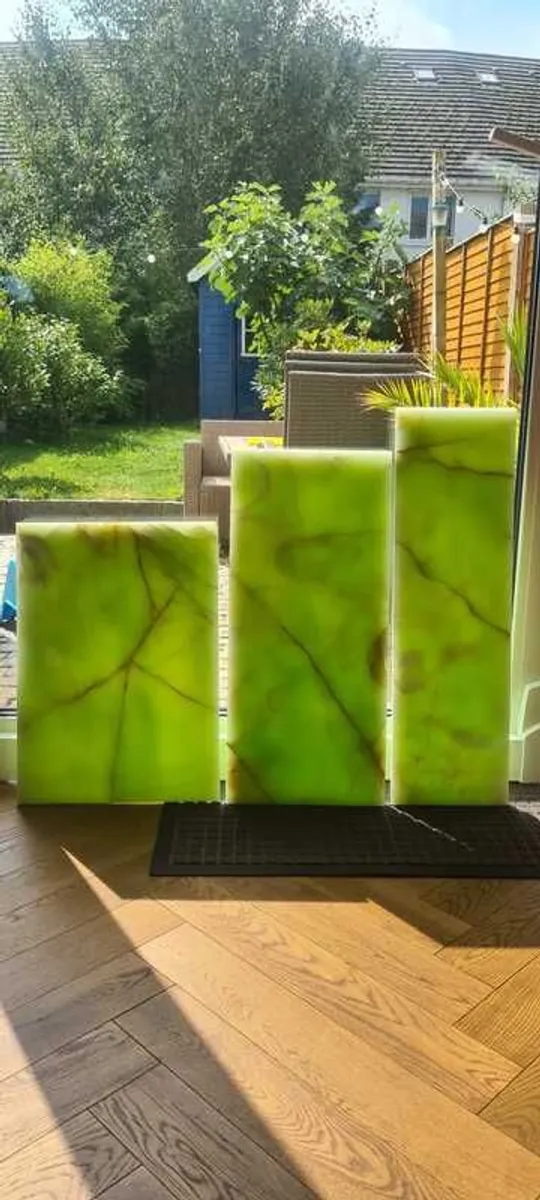 Natural Green Onyx tiles - Image 4