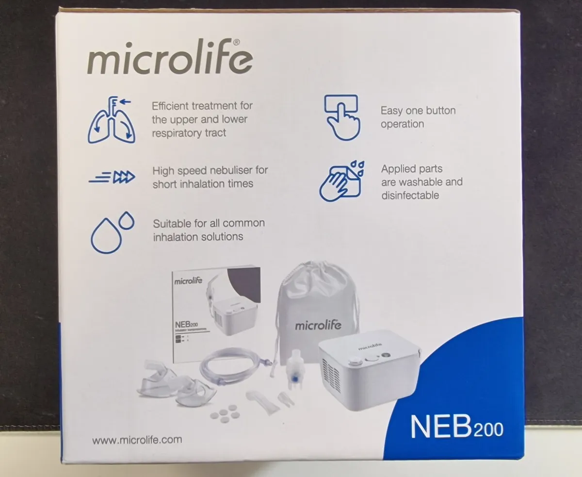 Microlife NEB 200 Compressor Nebuliser (Brand New) - Image 3