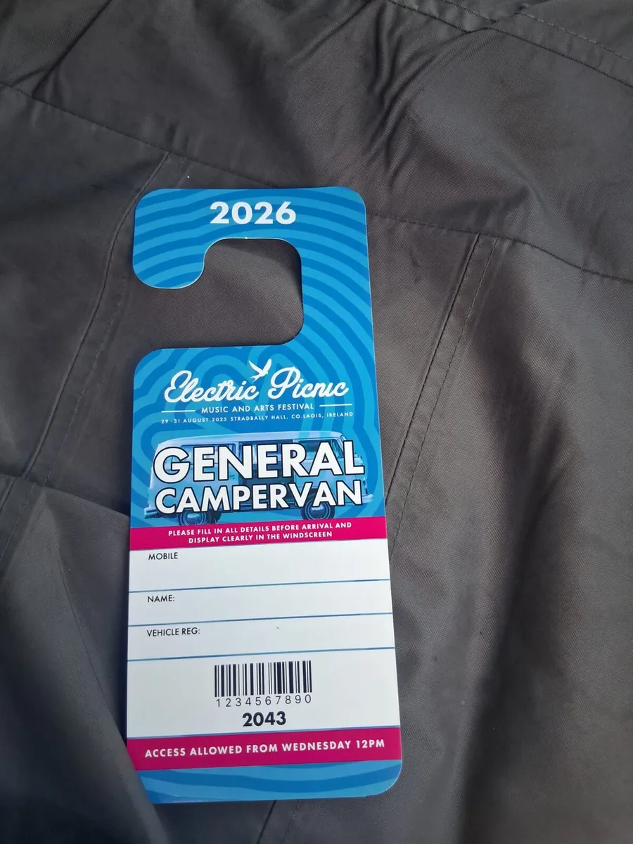 Campervan pass