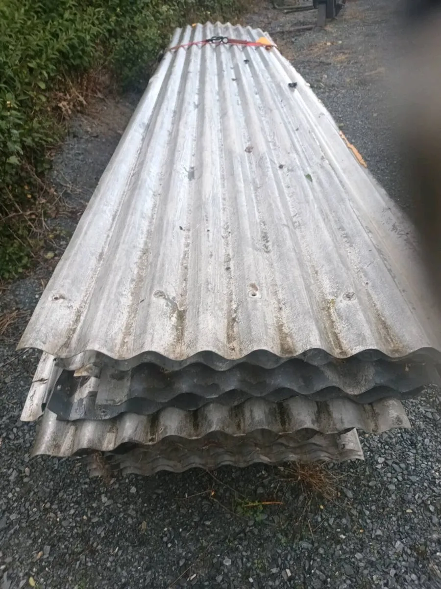 Used Galvanised Sheets - Image 1