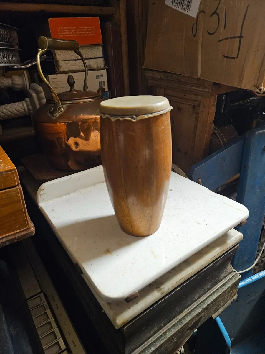 Vintage African Drum - Image 4