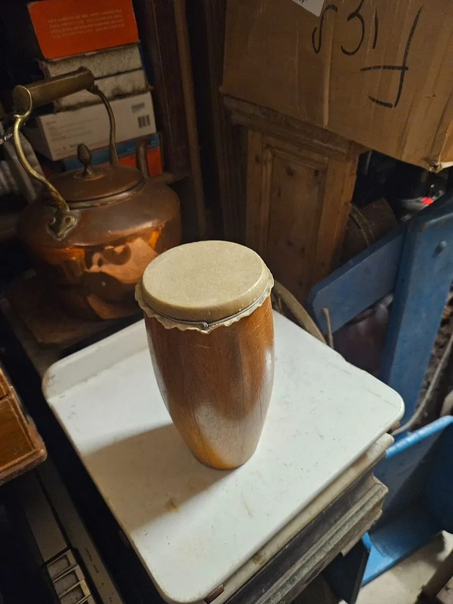 Vintage African Drum - Image 1