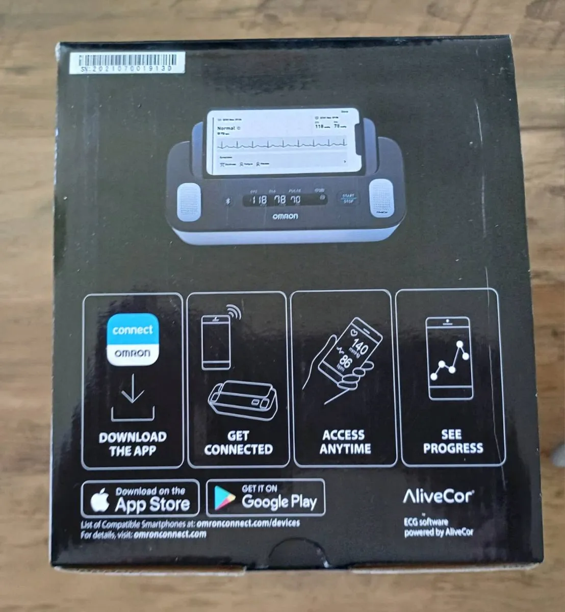 Omron complete Upper Arm Blood Pressure Monitor an - Image 2