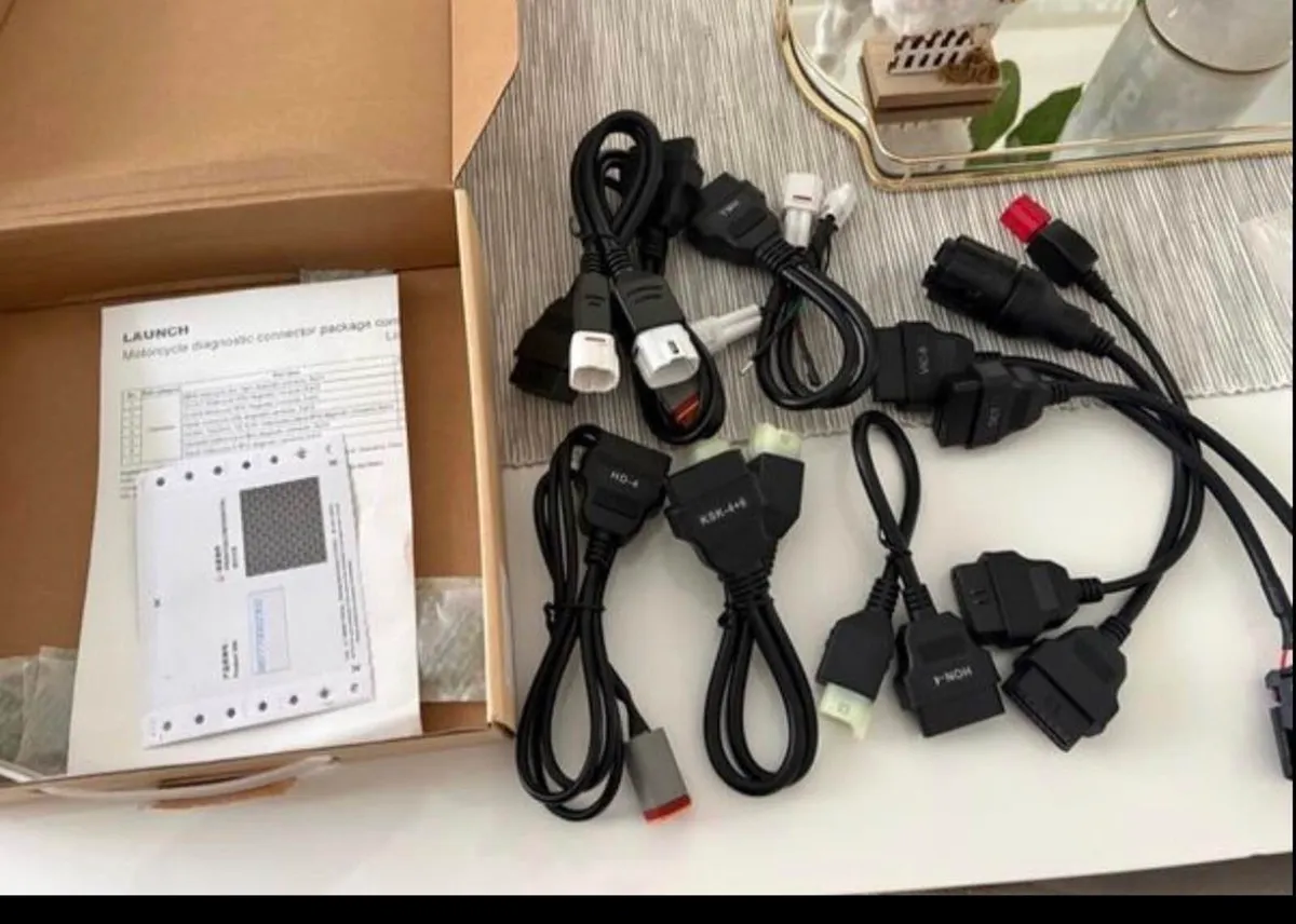 Launch diagnostic Motorcycle kit cable NEW - Image 3