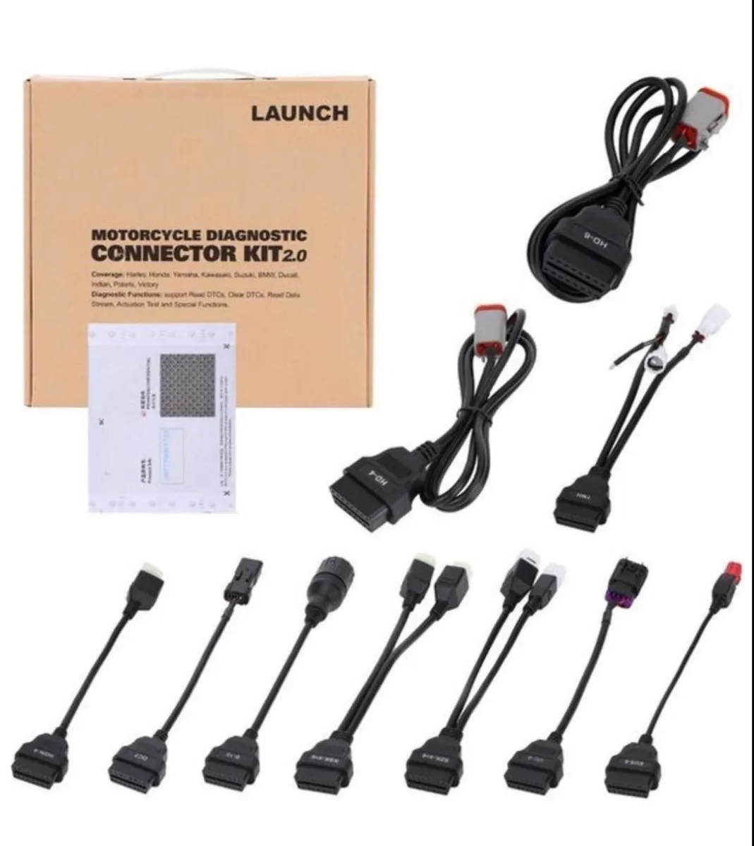 Launch diagnostic Motorcycle kit cable NEW - Image 4