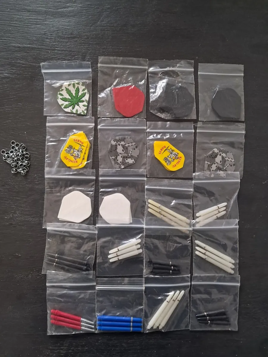 Darts flights and shafts