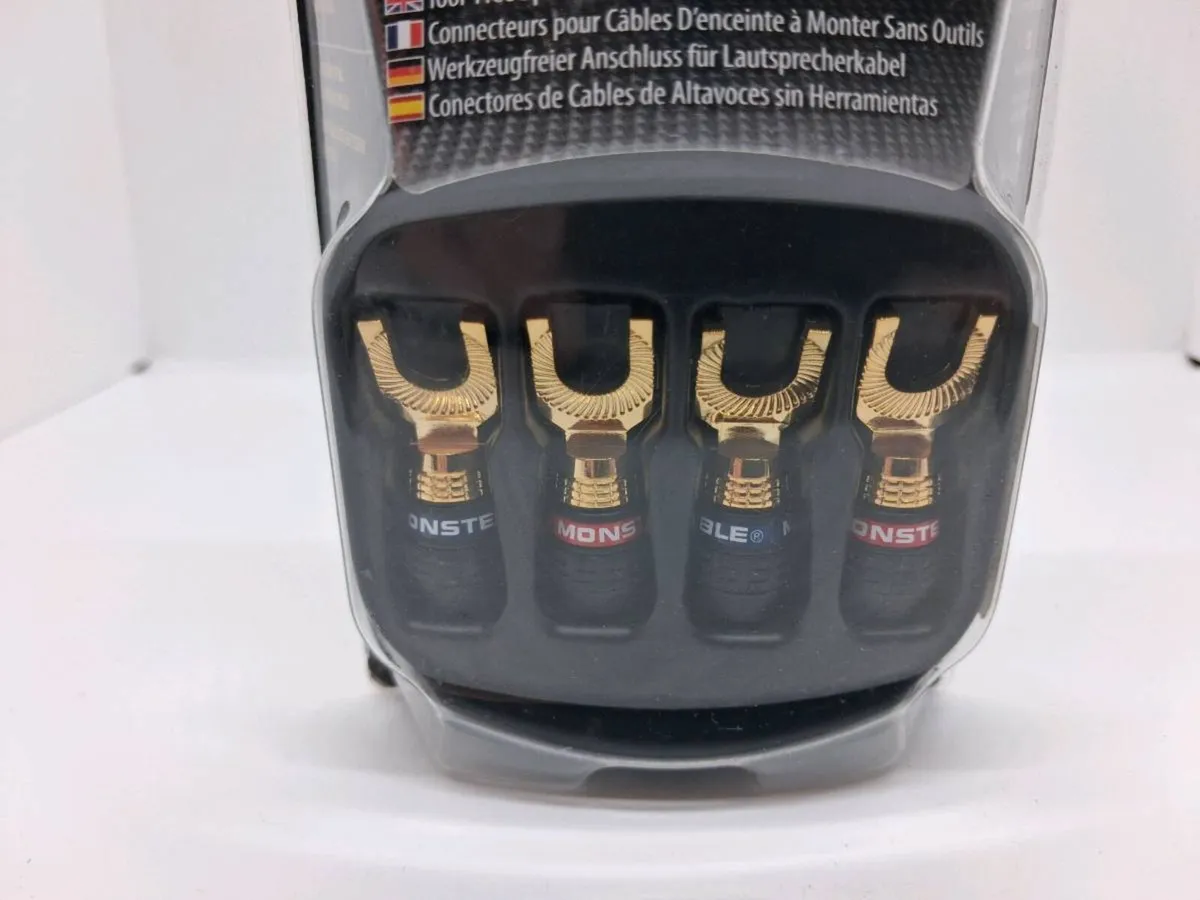 Poatage - 5 x Monster Cable Quick Lock Angled 24k - Image 2