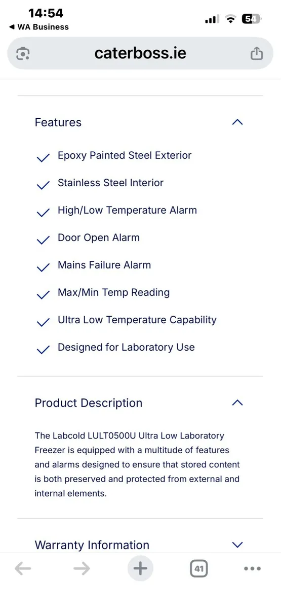 Lab cold  fridge - Image 3