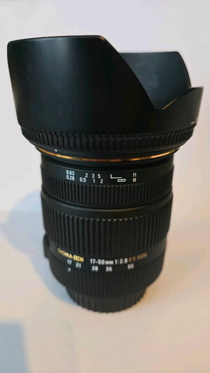Sigma 17-50mm f/2.8 EX DC HSM Lens for Canon EF-S - Image 1