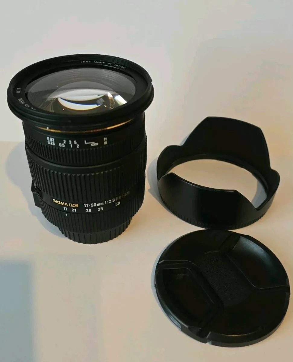 Sigma 17-50mm f/2.8 EX DC HSM Lens for Canon EF-S - Image 2