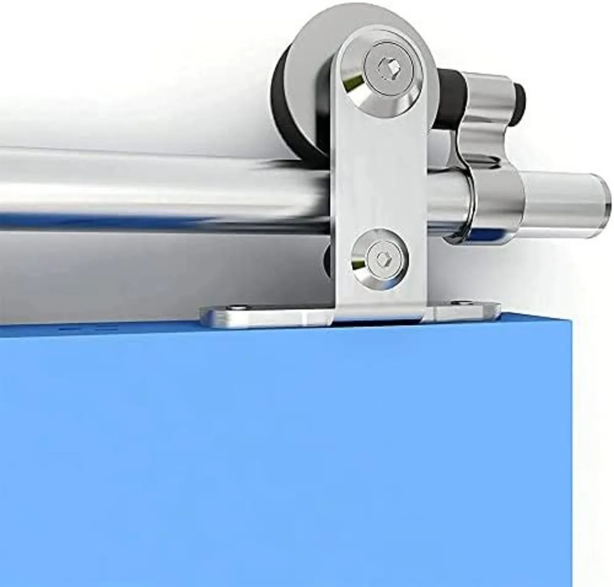 Barn Door Sliding Door System 6ft Track - Image 4
