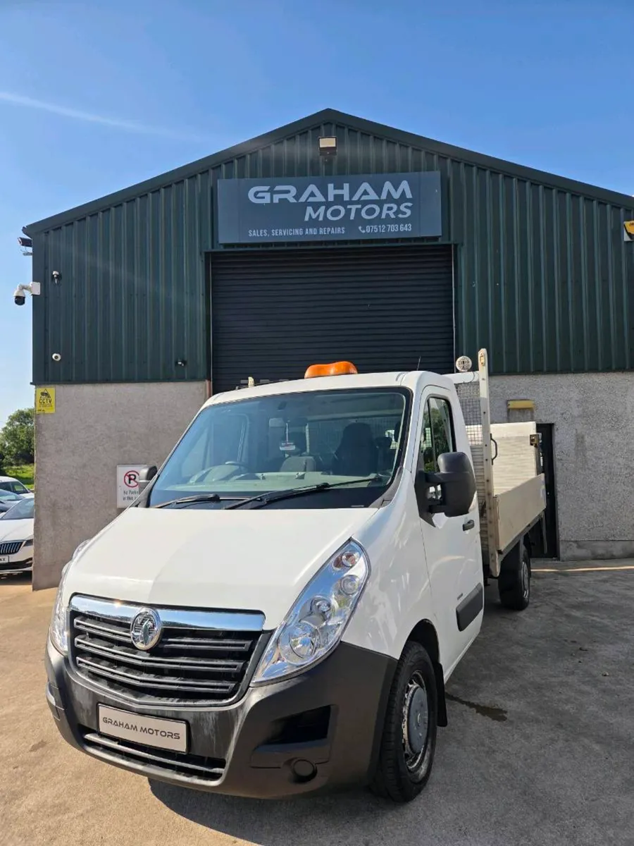 Vauxhall Movano dropside - Image 3