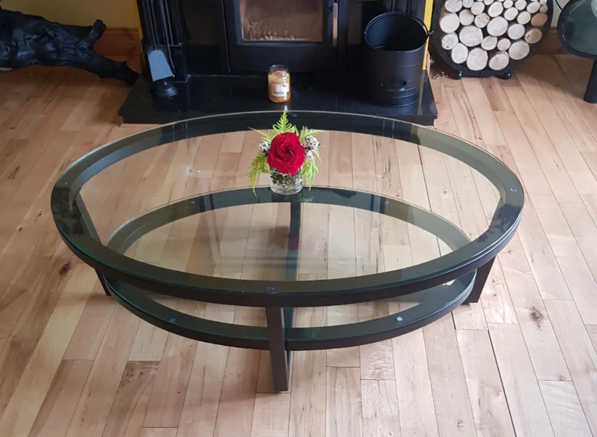 Glass Coffee Table - Image 2