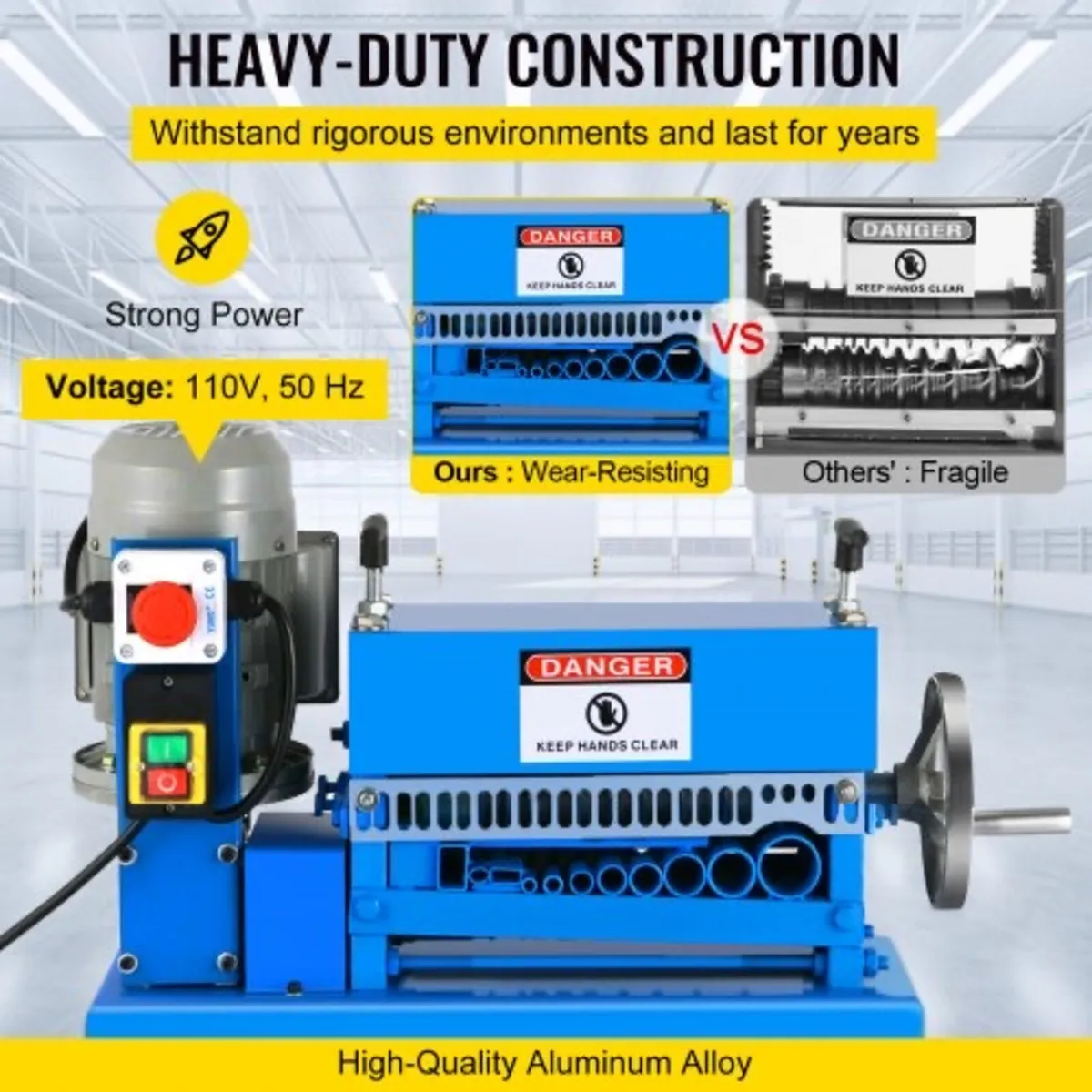 5-38MM Automatic Wire Stripping Machine 370W - Image 3