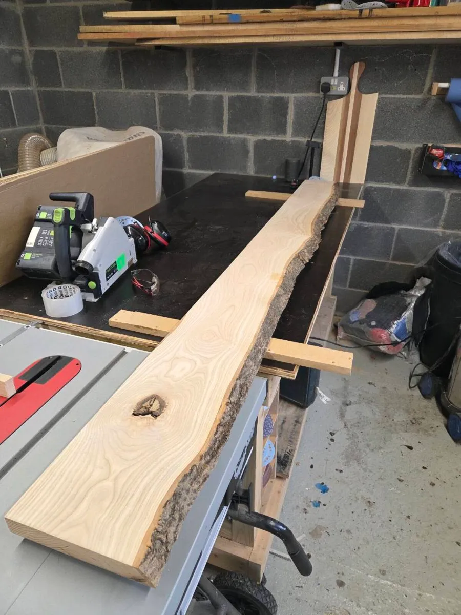 Live Edge Shelf Slabs - Ash, Sycamore and more! - Image 3
