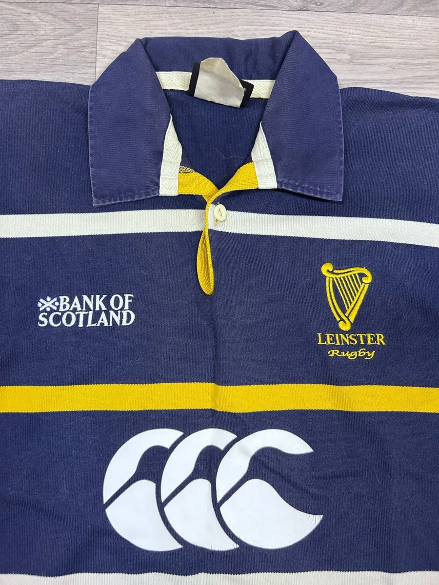Vintage 2001 Canterbury Leinster Rugby Jersey m - Image 3