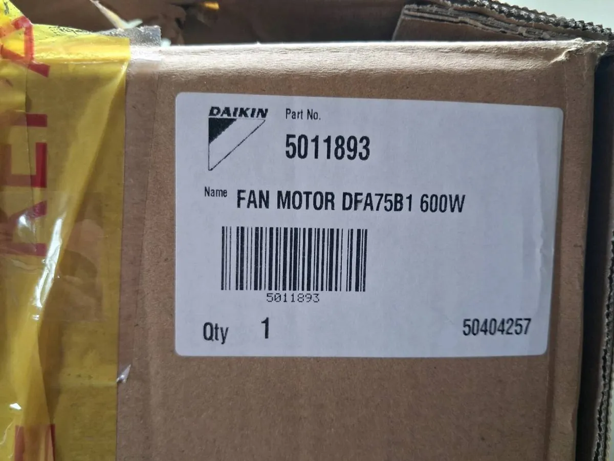 Postage - Dfa75b1 Code - 1038 Daikin Dc Fan Motor - Image 2