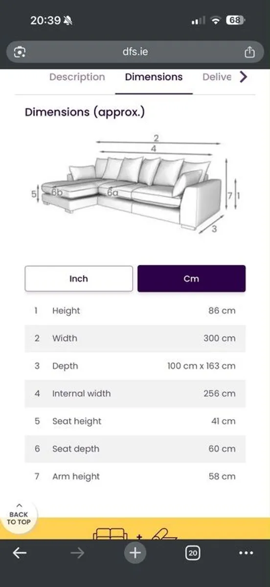 Dfs Sofa - Image 4