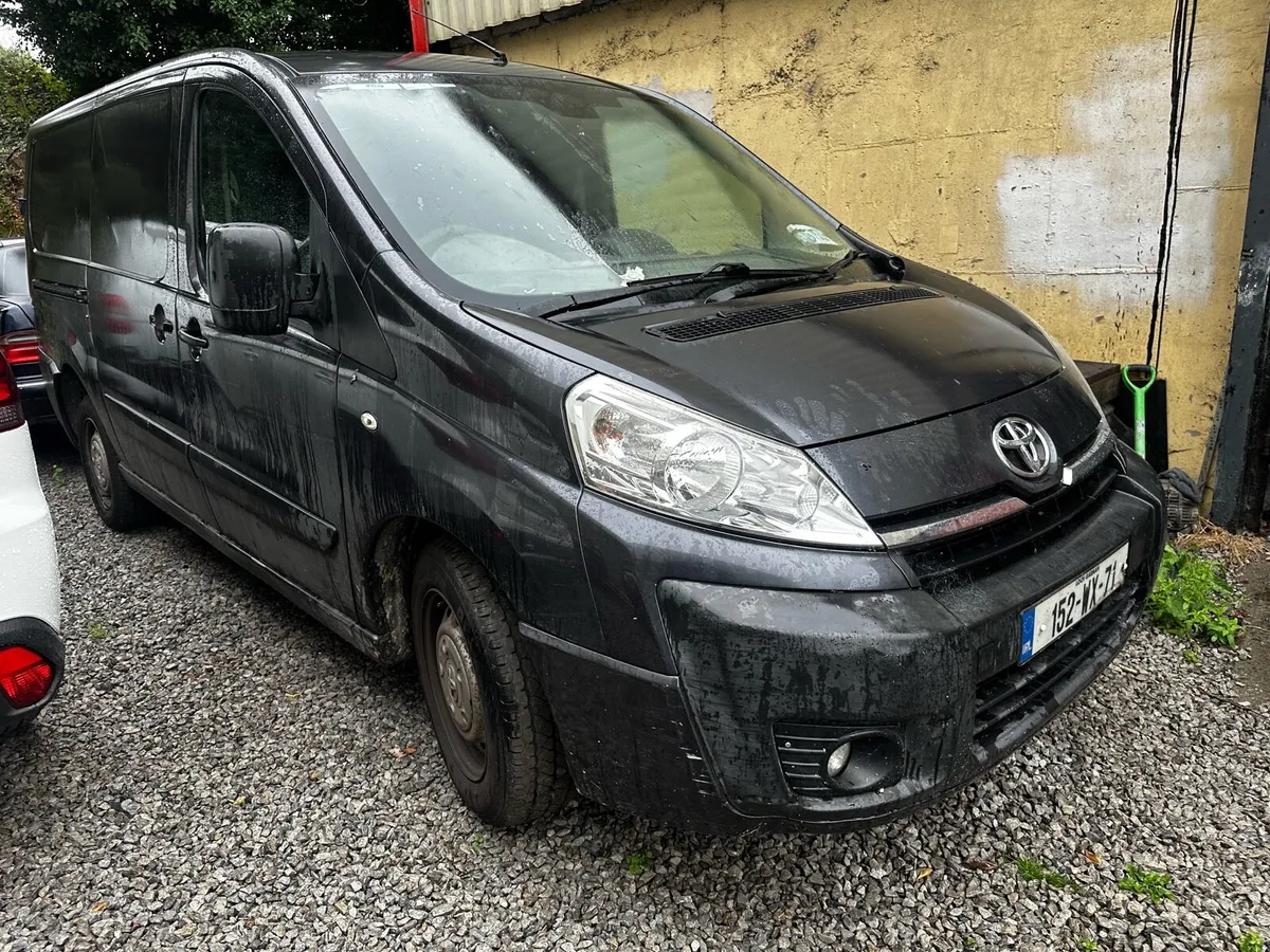 2015 Toyota Proace 2.0 Need engine - Image 4