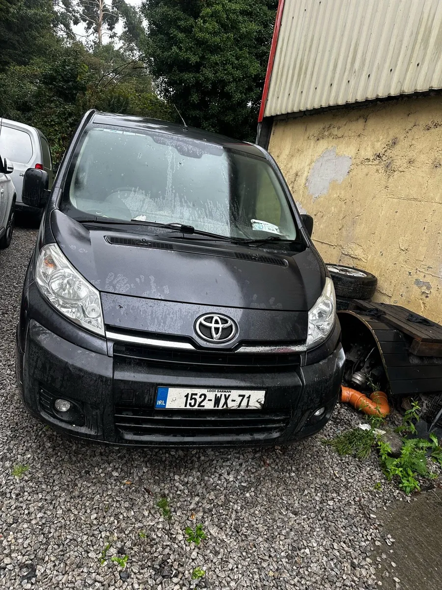2015 Toyota Proace 2.0 Need engine - Image 1