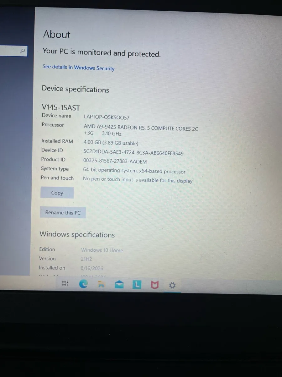 Lenovo laptop for sale - Image 4