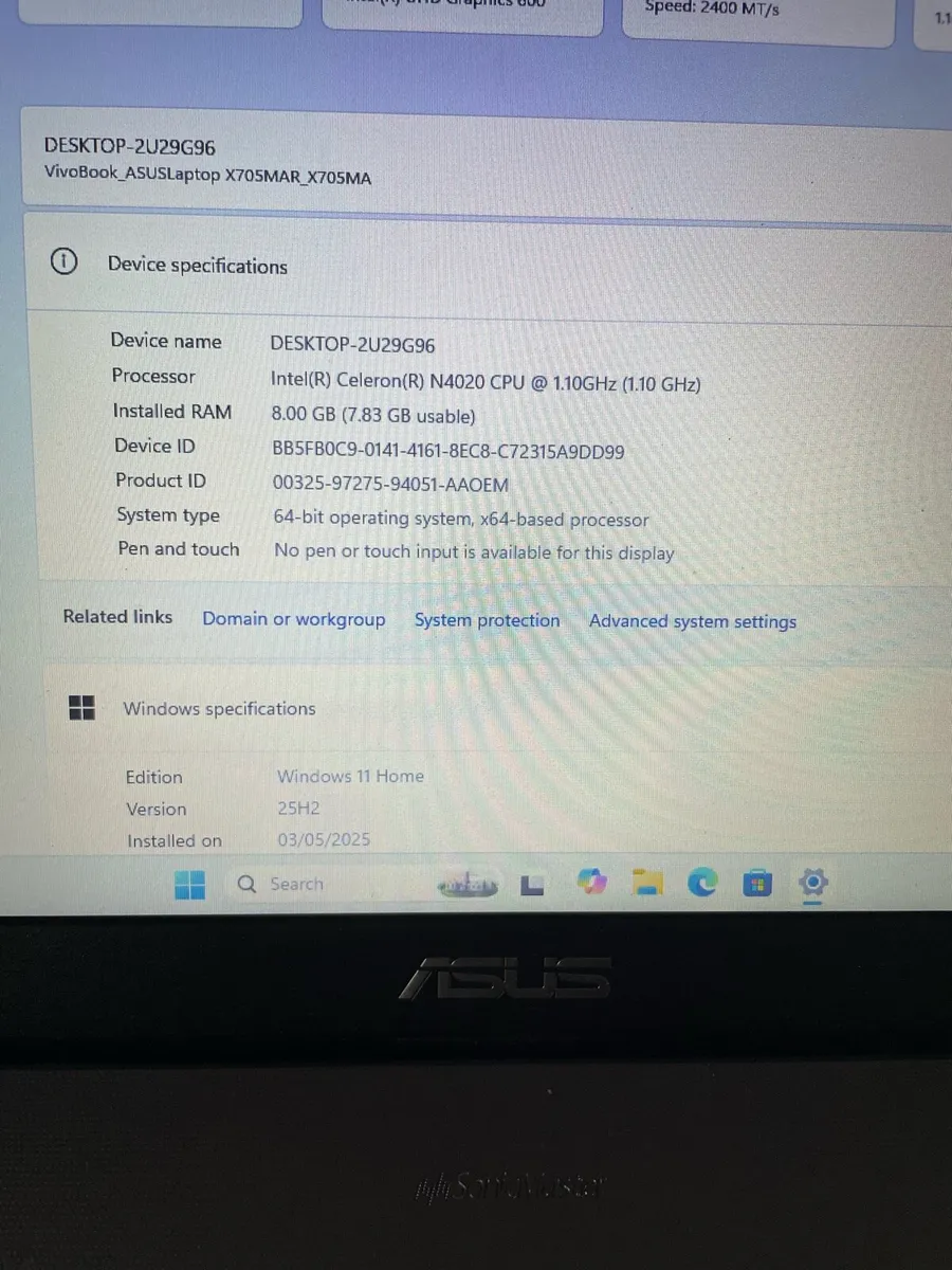 ASUS laptop 17 inch screen - Image 4