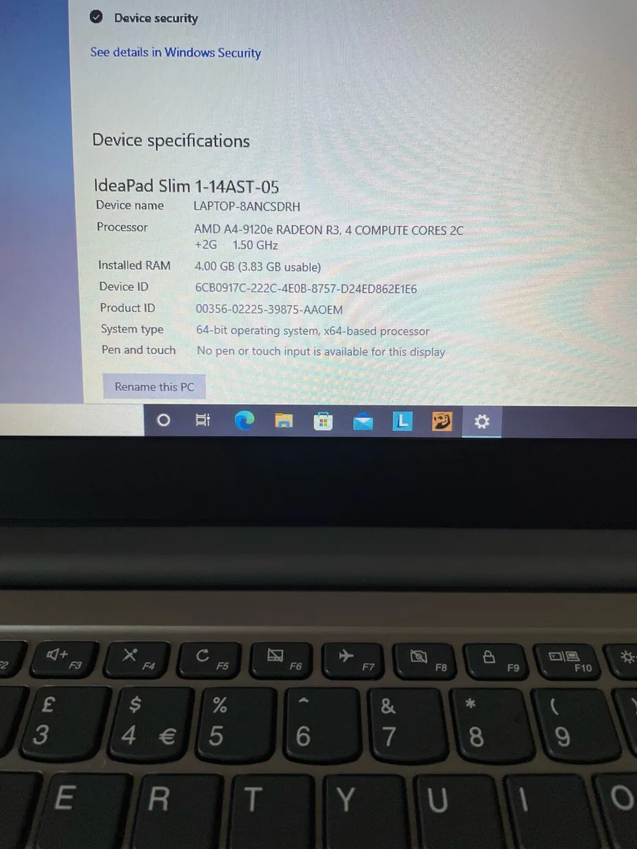 Lenovo laptop for sale - Image 3