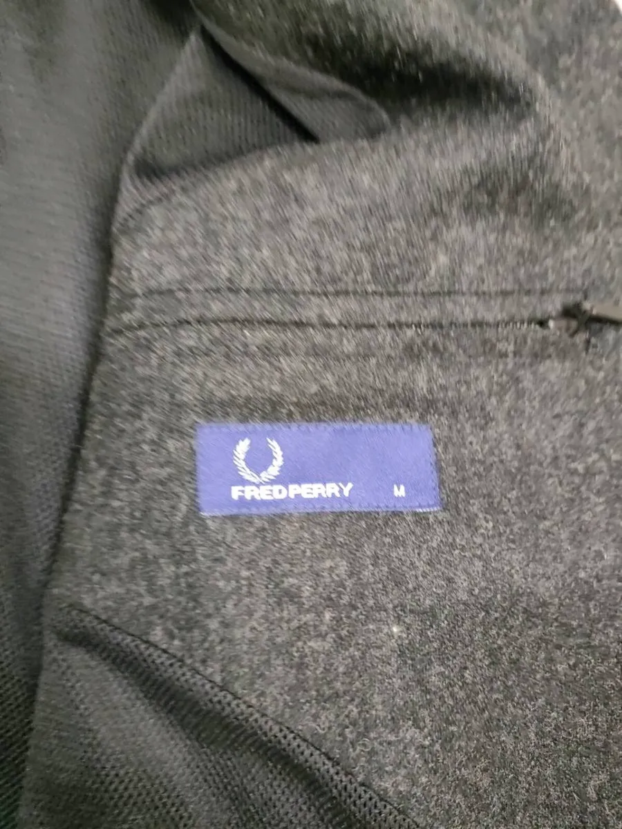 Fred Perry Wool Destroyer Bomber Jacket Mens M - Image 4