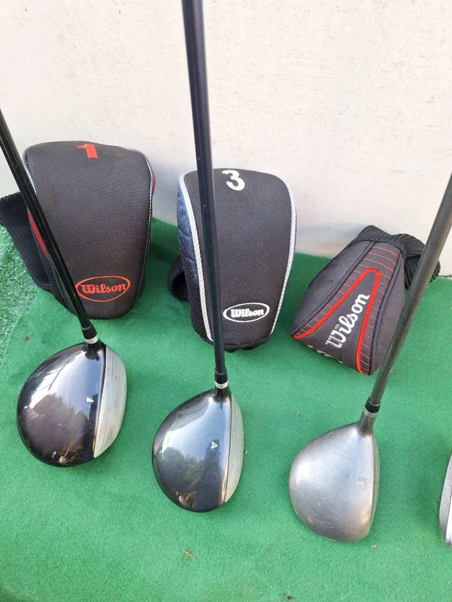 Golf clubs. Wilson. Full set and bag - Image 3