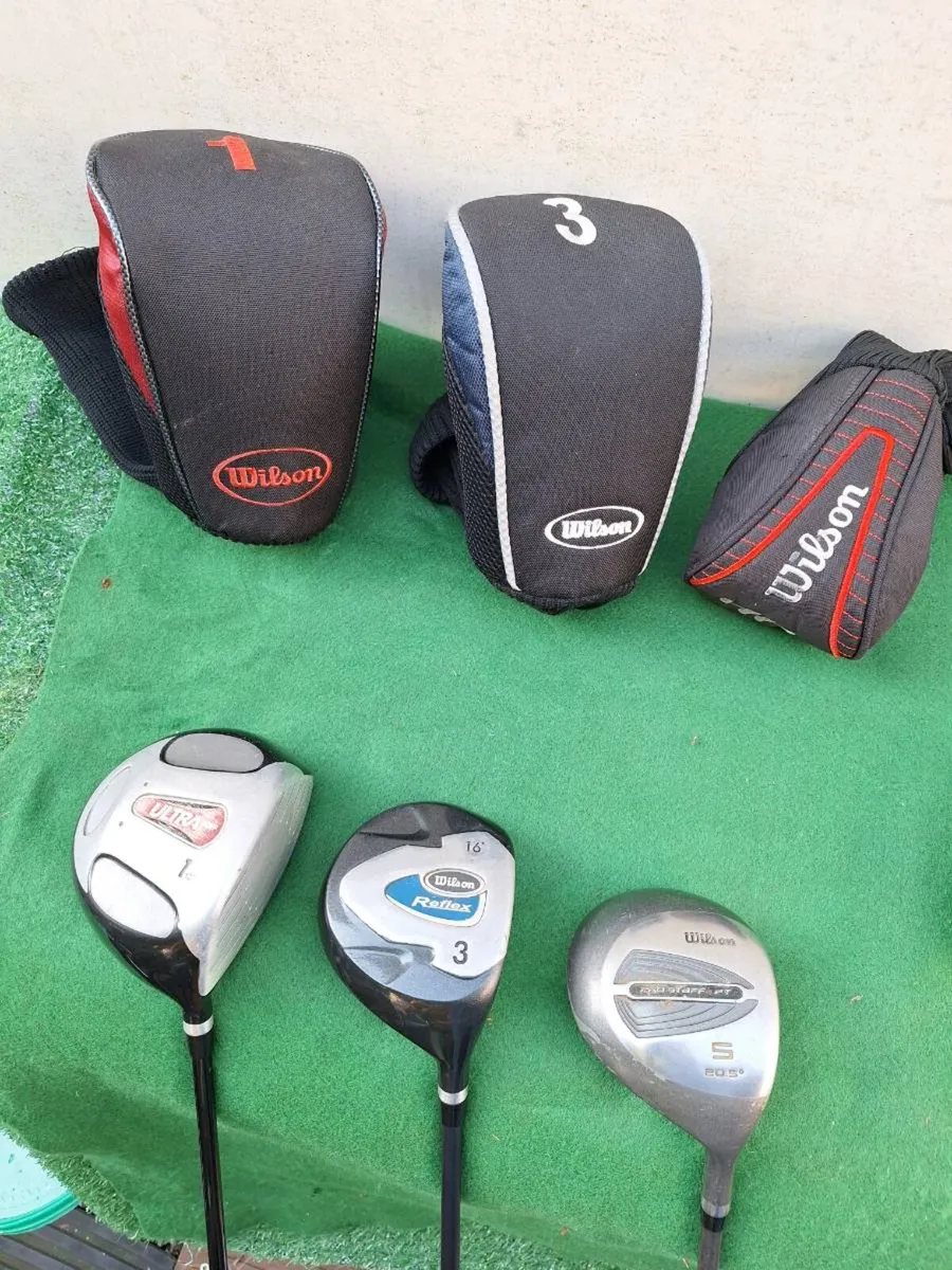 Golf clubs. Wilson. Full set and bag - Image 4