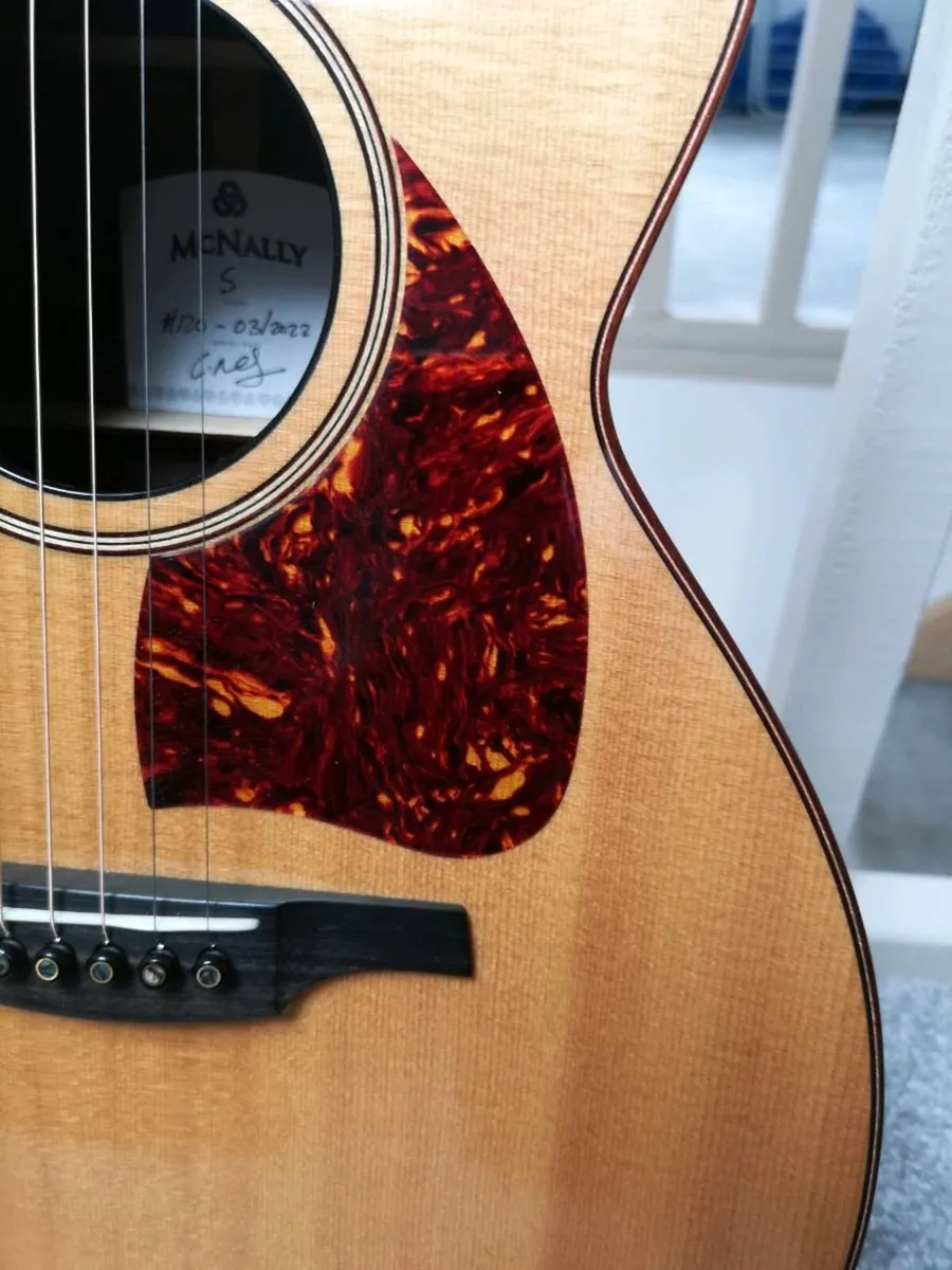 McNally S Model Irish handmade guitar. - Image 4