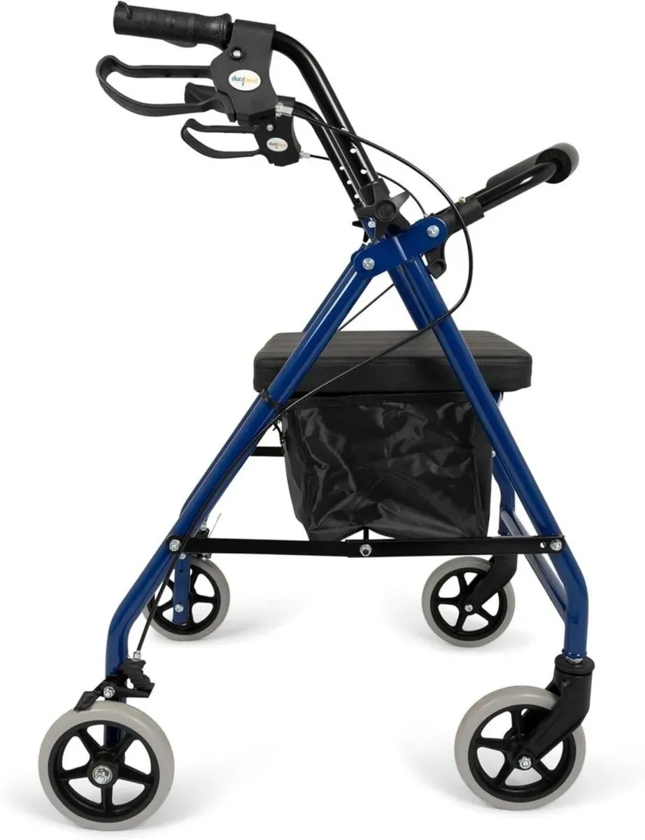 Rollator Folding Mobility Aid for Adults - Image 1
