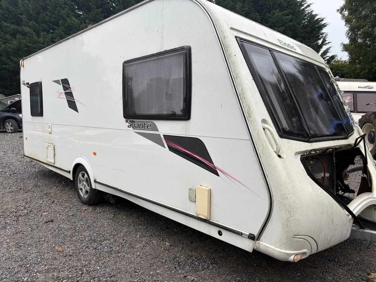 Just in elddis caravan parts and windows - Image 1