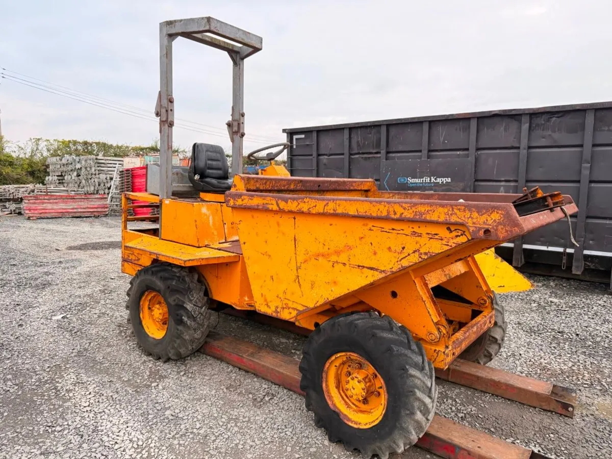 VINTAGE SITE 3 TON DUMPER ....NONE RUNNER. - Image 1