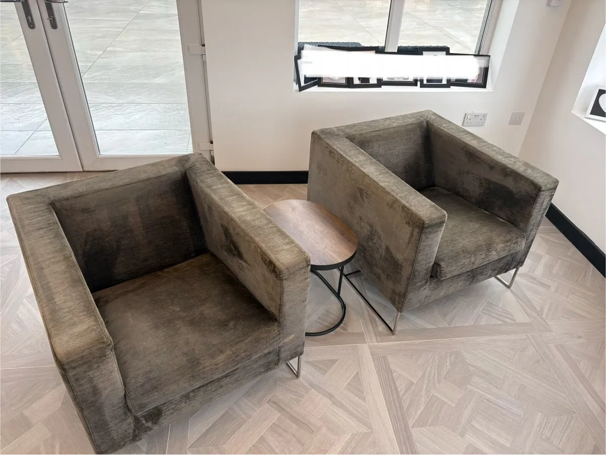 Minotti Klee Armchairs - Image 2