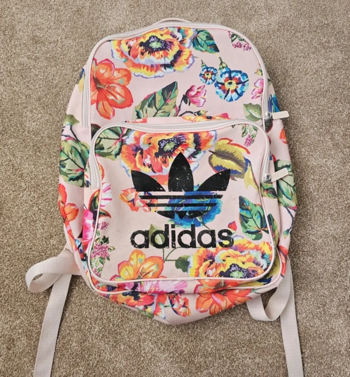 Adidas Originals x The Farm Company Floral Backpac - Image 1