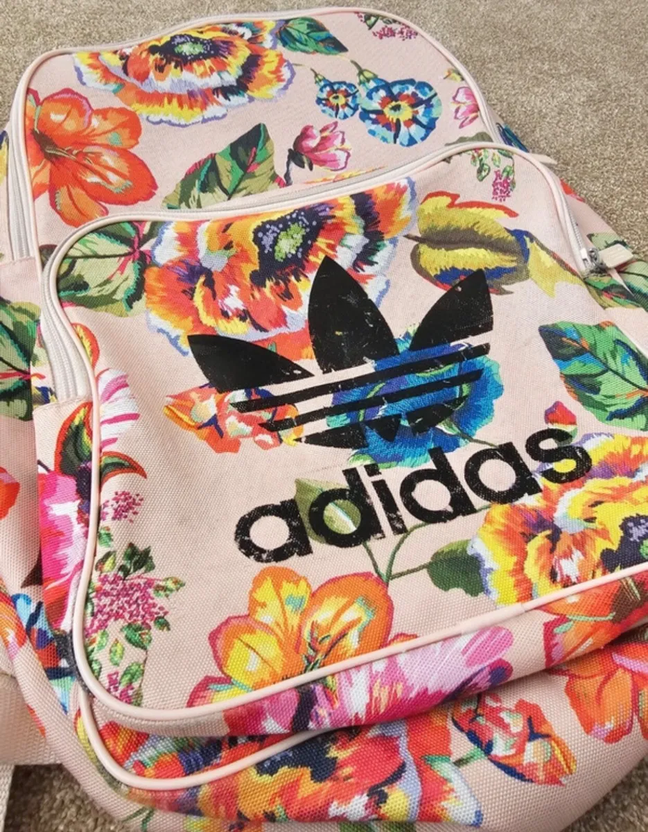 Adidas Originals x The Farm Company Floral Backpac - Image 4