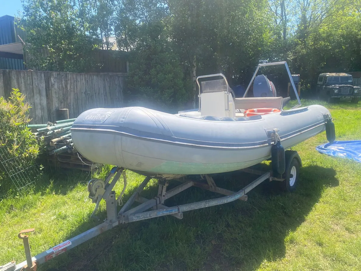 OSM marine fisher 15 Caribe rib - Image 4