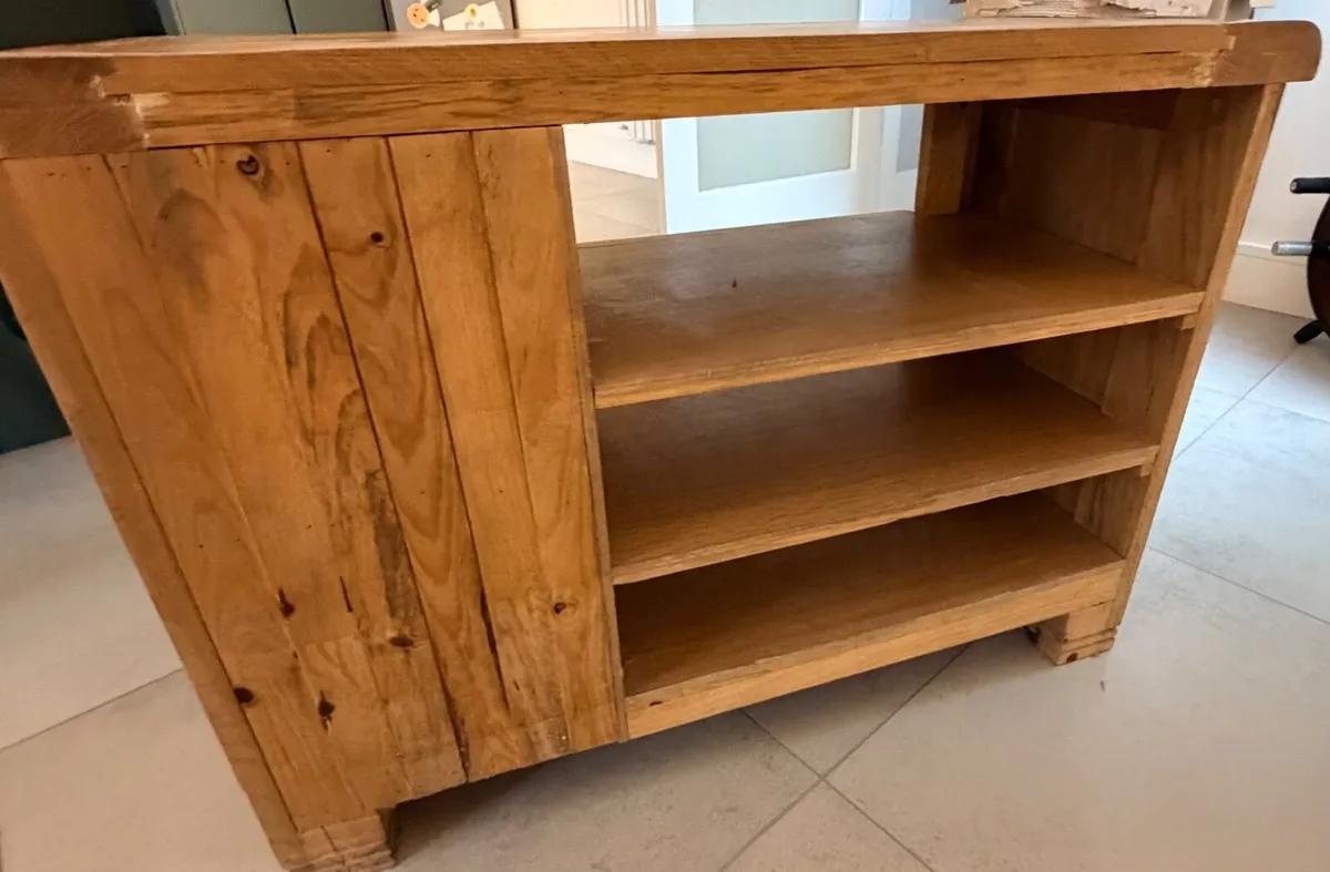 Solid Wood  TV Unit - Image 2